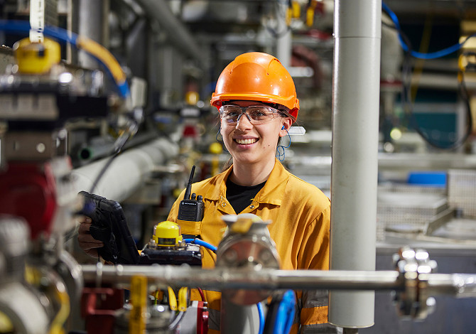 Anyone can do anything they set their mind to! The most common misconceptions about apprenticeships in process operations is they are only for males.